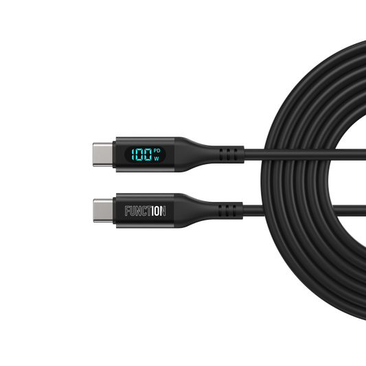 100W SMART CABLE - USB C to USB C Digital Display