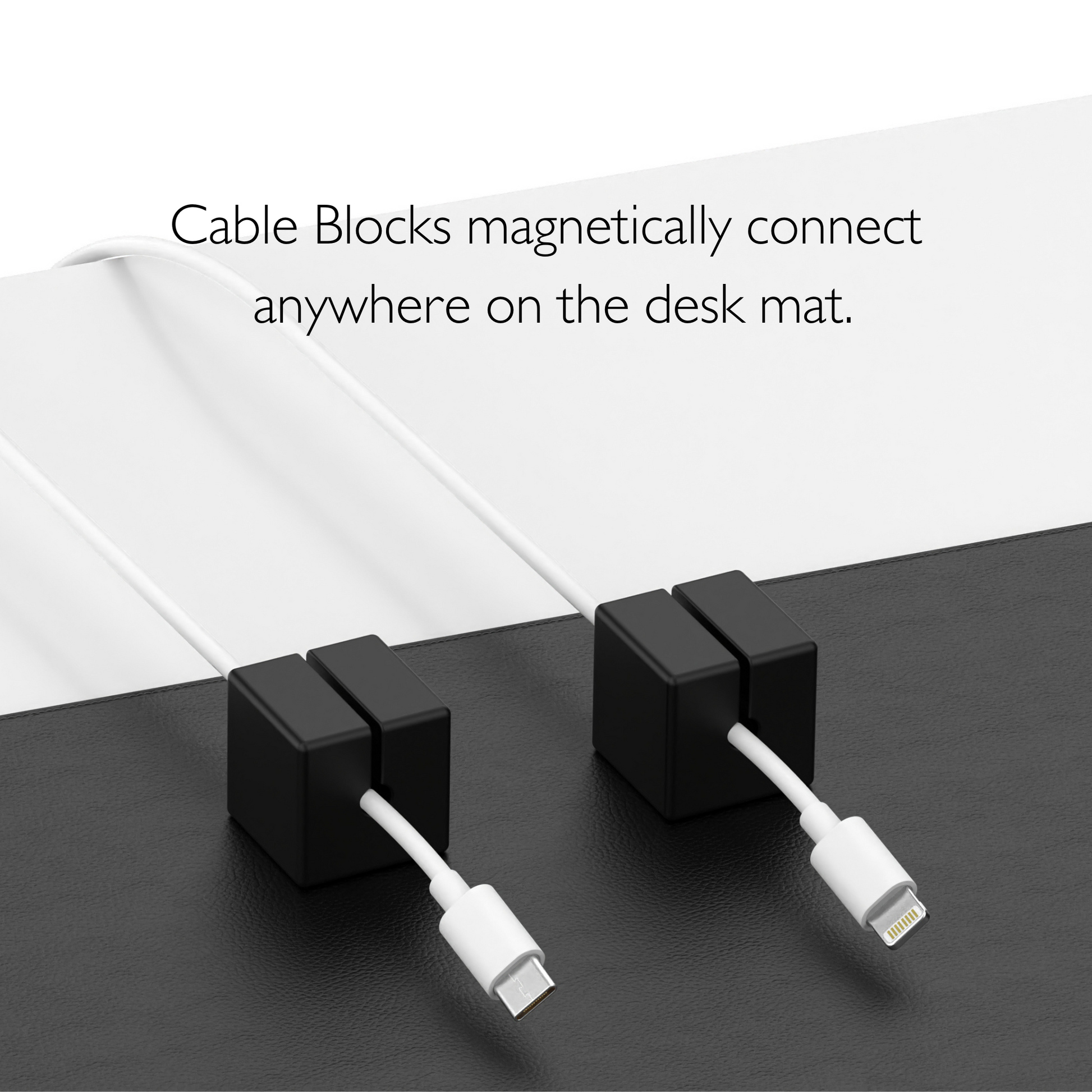 DESK MAT PRO + 2 MAGNETIC CABLE BLOCK MANAGERS - Function101