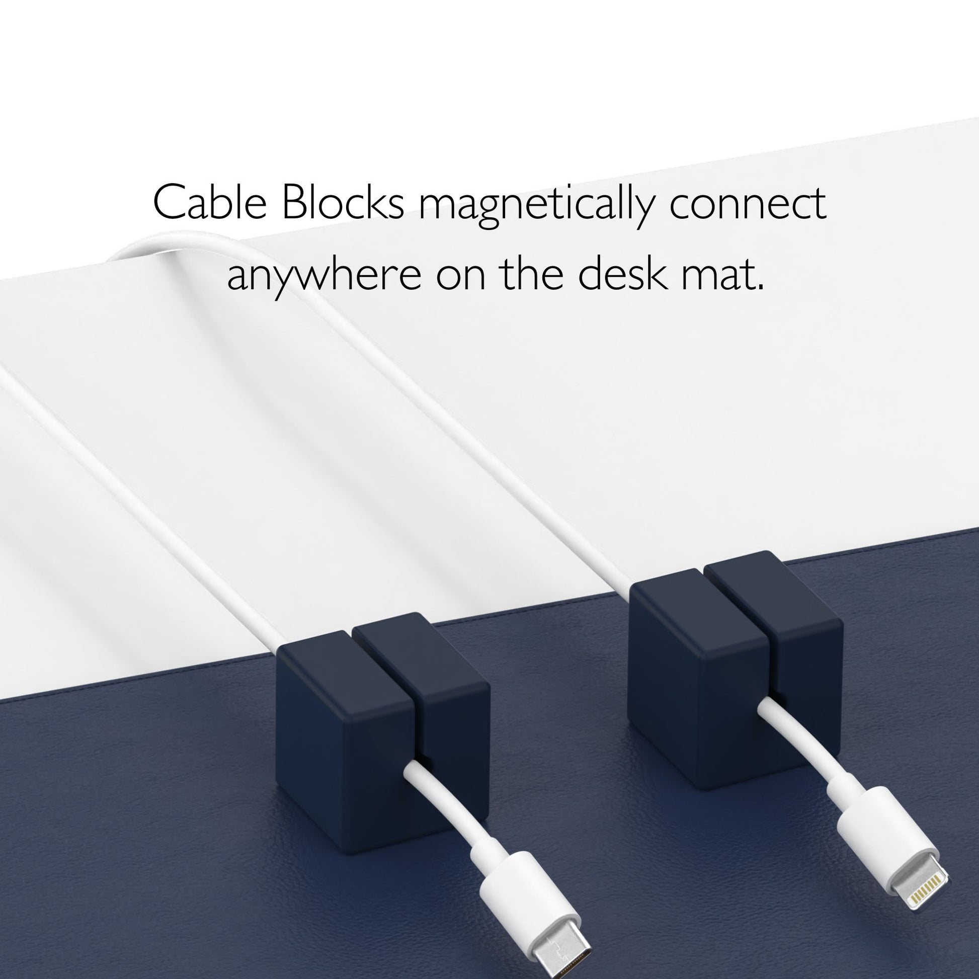 DESK MAT PRO + 2 MAGNETIC CABLE BLOCK MANAGERS - Function101