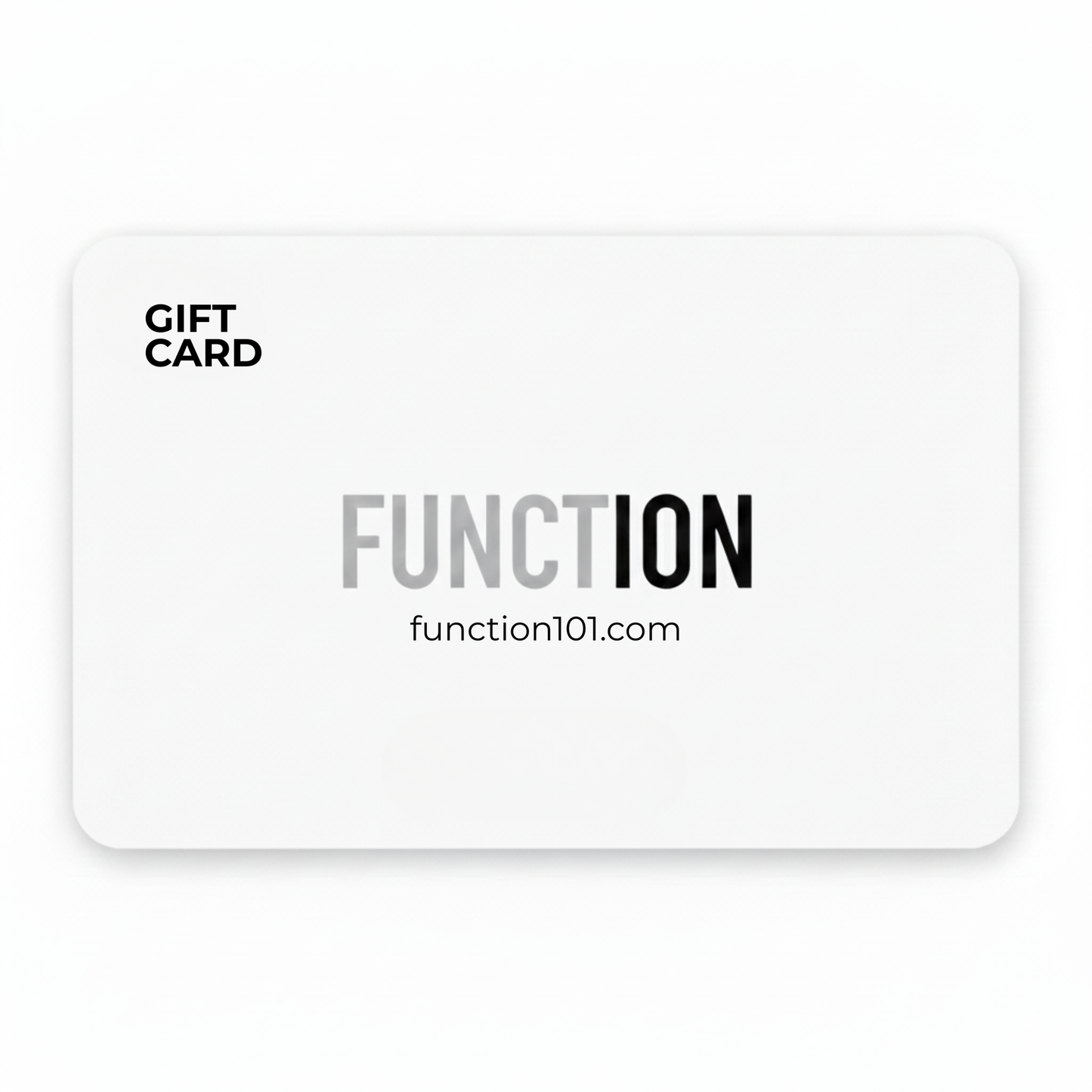 Function101.com Gift Card