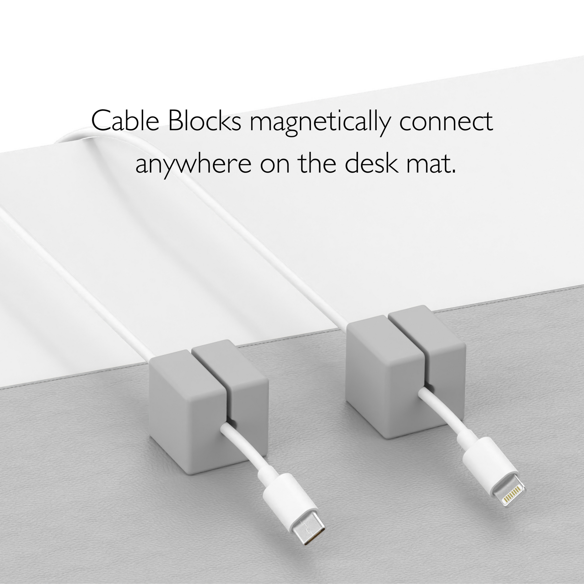 DESK MAT PRO + 2 MAGNETIC CABLE BLOCK MANAGERS - Function101