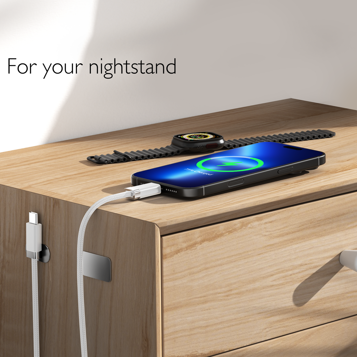 STAY CABLE - USB-C Charge Cable with Magnetic Connector (1M | 3.3 FT)