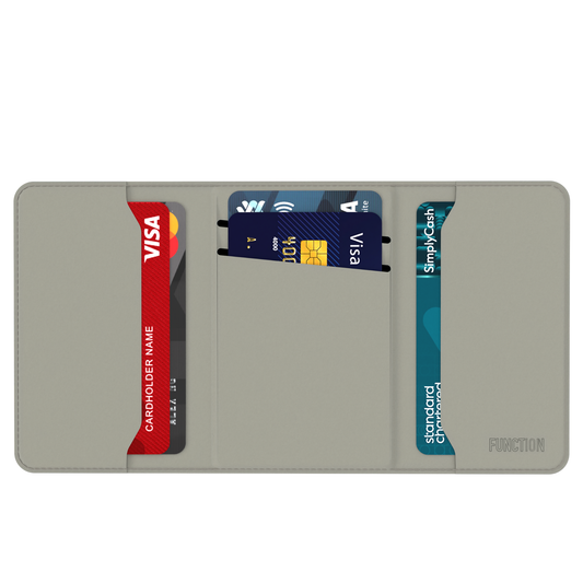 TRIFOLD WALLET MAGNETIC CARD HOLDER