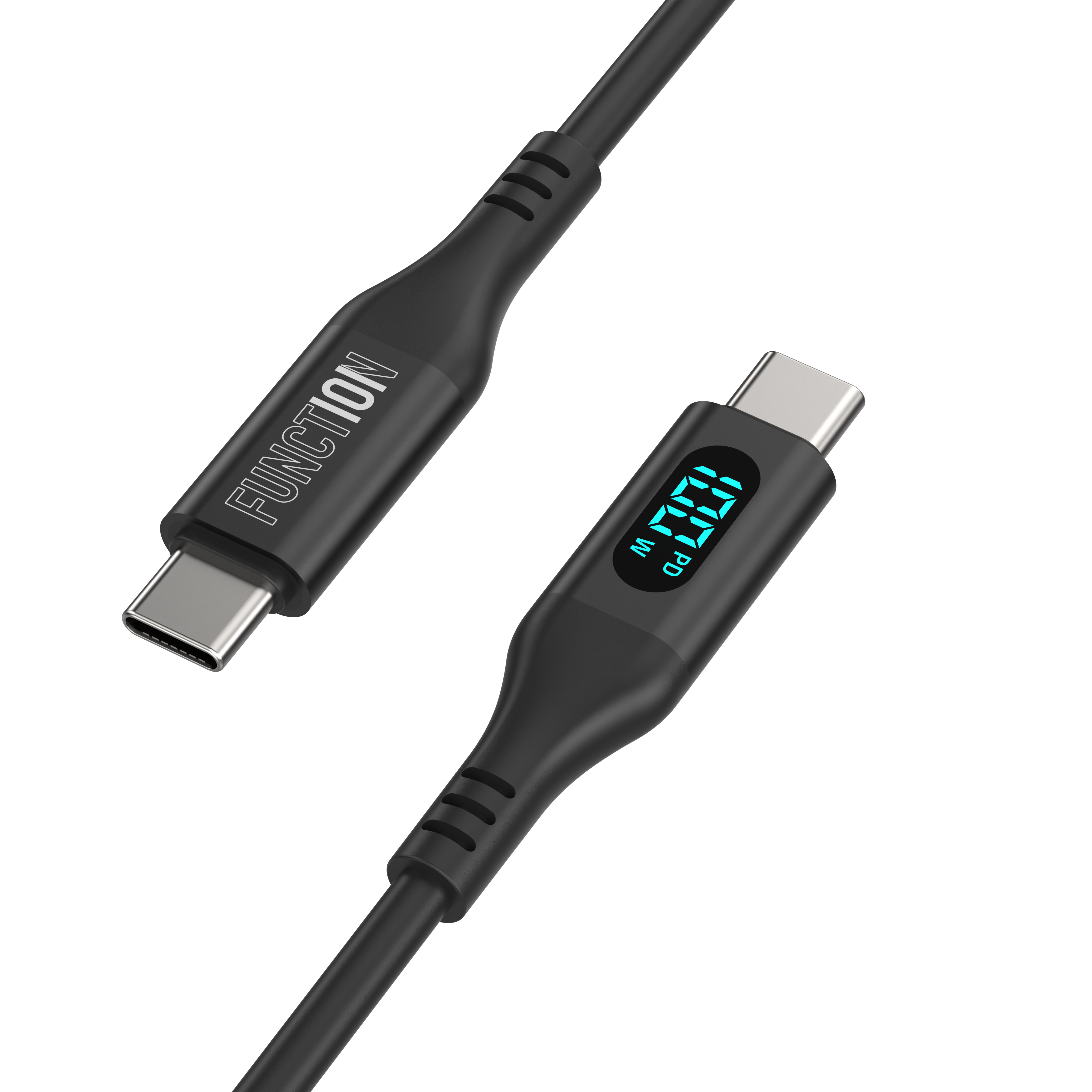 100W SMART CABLE - USB C to USB C Digital Display