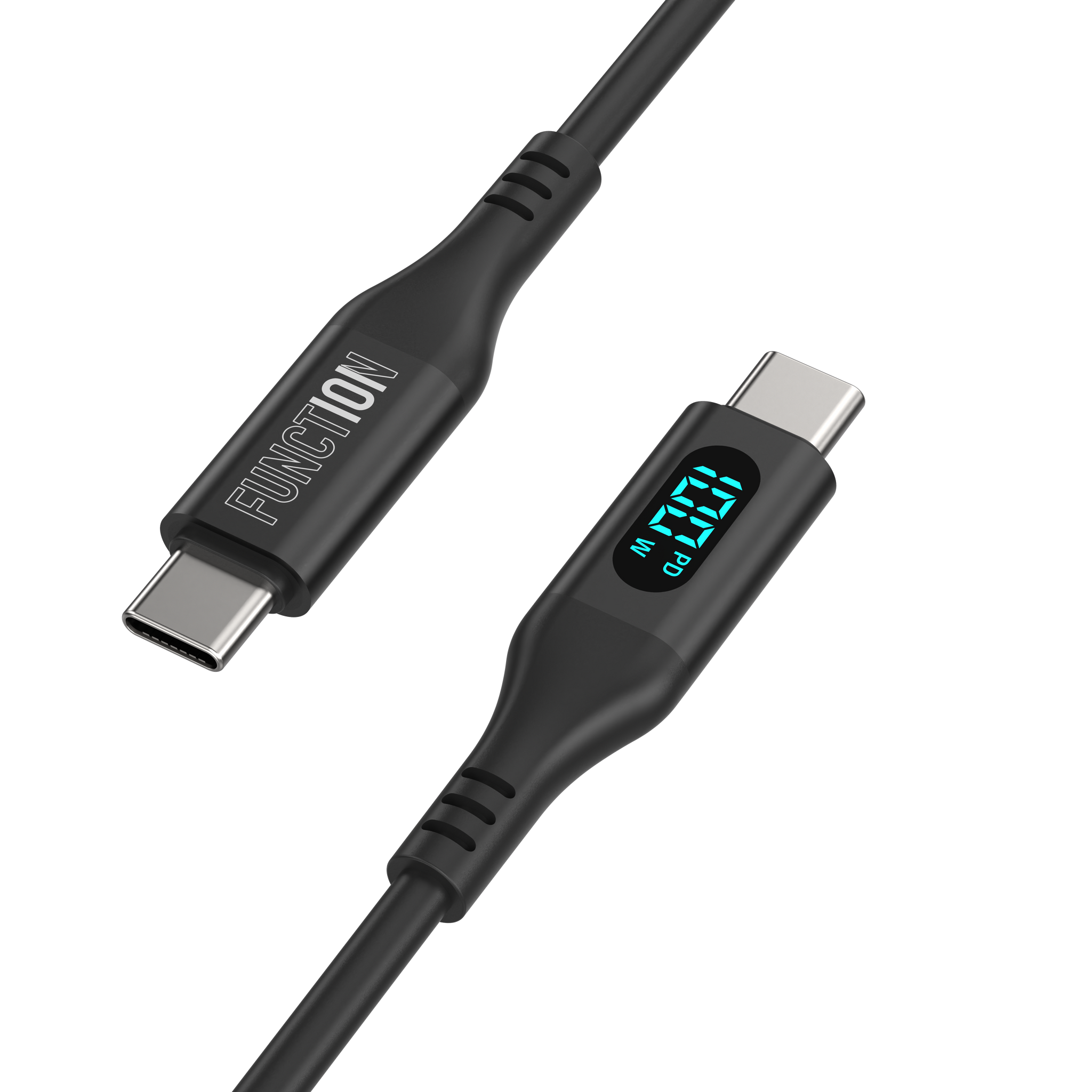 100W SMART CABLE - USB C to USB C Digital Display