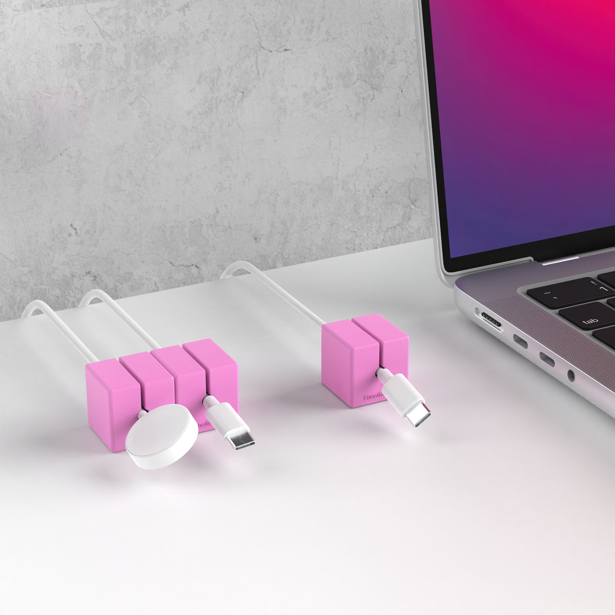 CABLE BLOCKS - 3 PACK - Magnetic Cord Organizers