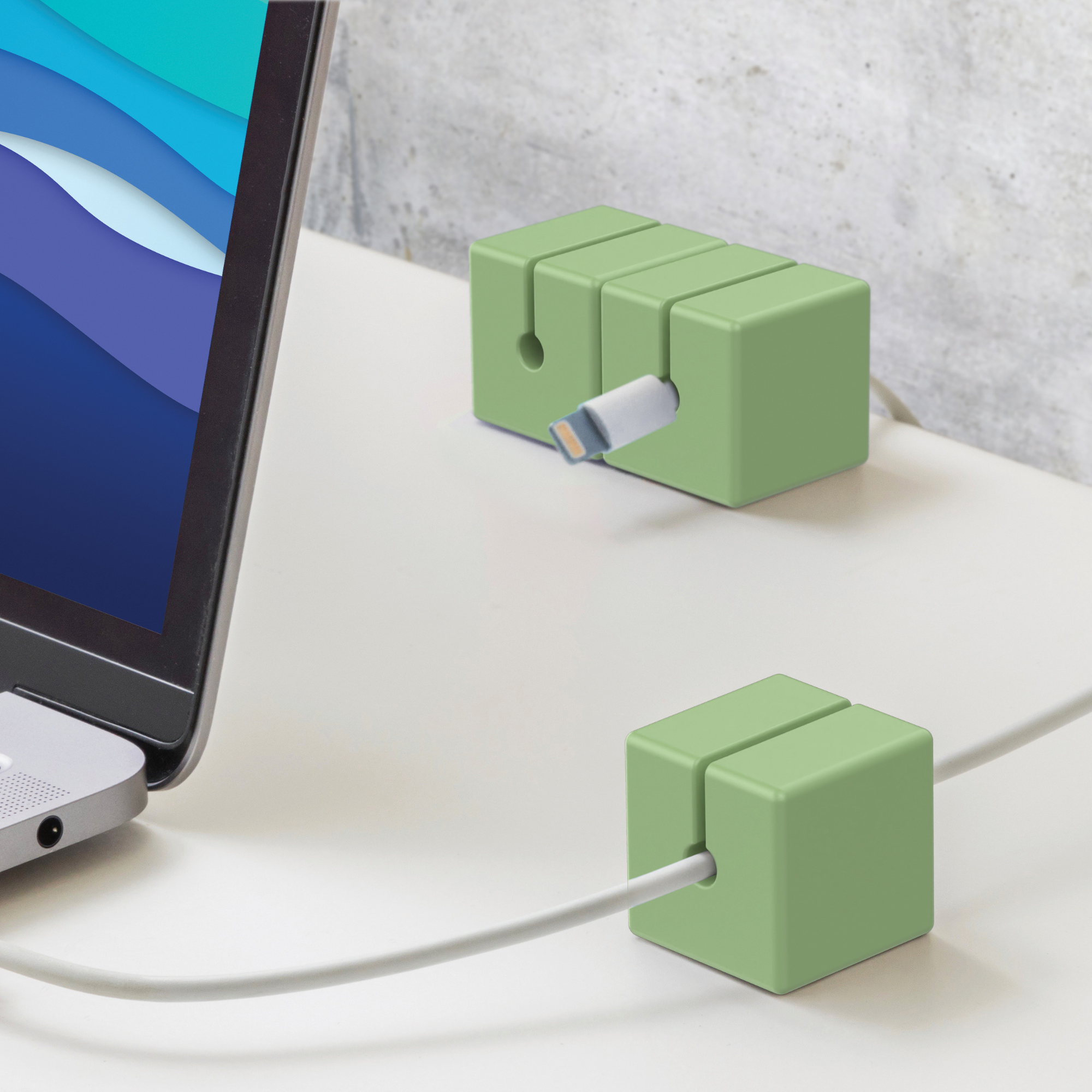 CABLE BLOCKS Magnetic and Weighted Cord Organizers (New Version) - Function101