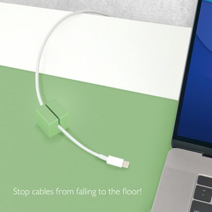 CABLE BLOCKS Magnetic and Weighted Cord Organizers (New Version)