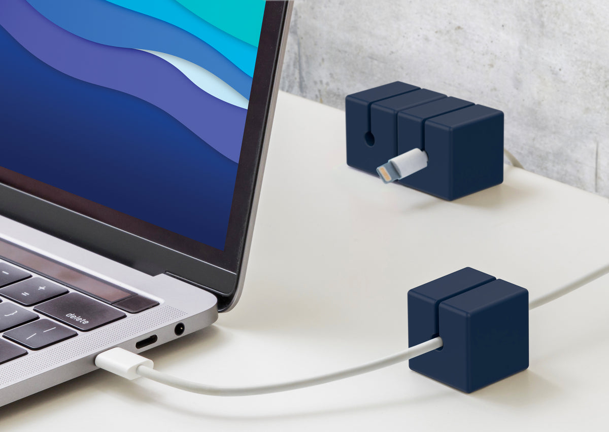 CABLE BLOCKS - 3 PACK - Magnetic Cord Organizers