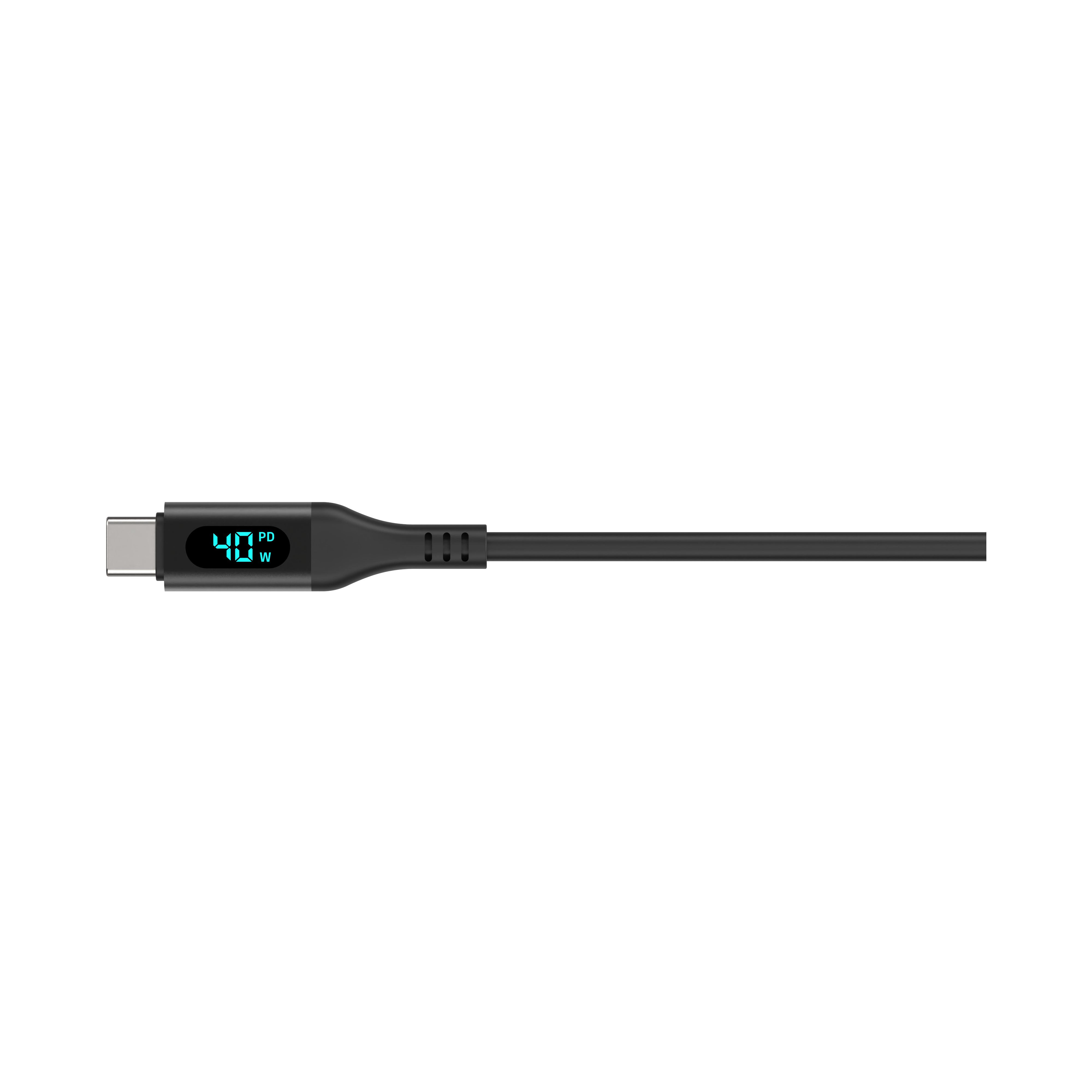 100W SMART CABLE - USB C to USB C Digital Display