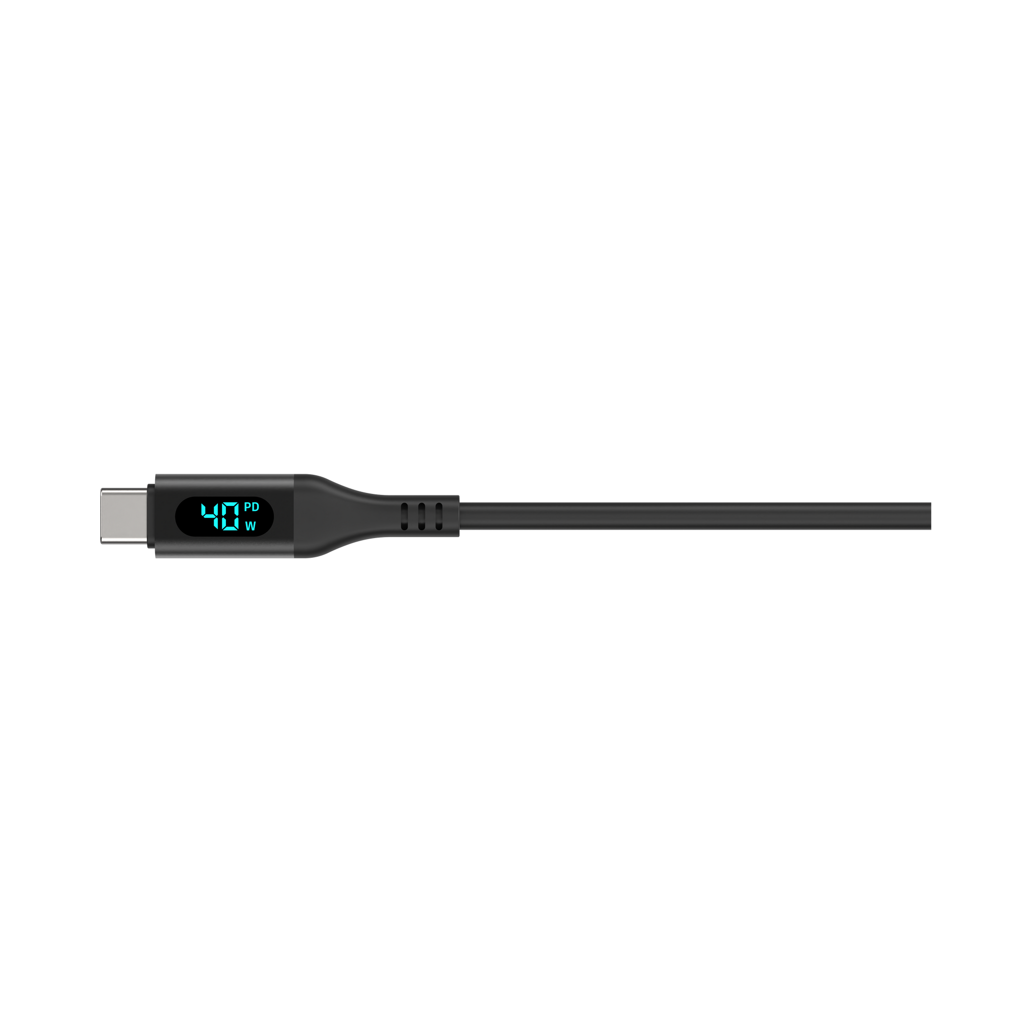 100W SMART CABLE - USB C to USB C Digital Display