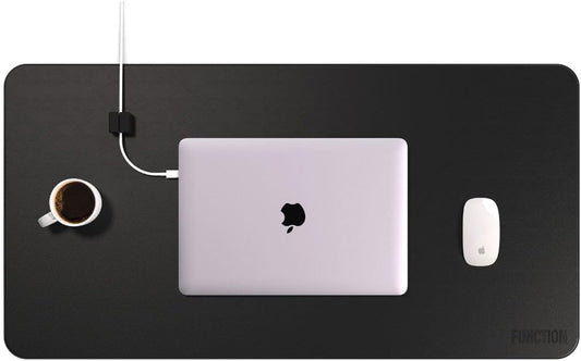 FUNCTION101 DESK MAT PRO + 1 MAGNETIC CABLE BLOCK - BLACK