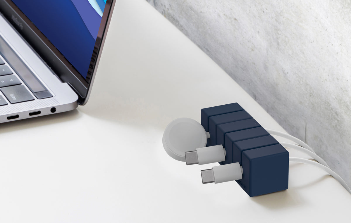 CABLE BLOCKS - 3 PACK - Magnetic Cord Organizers
