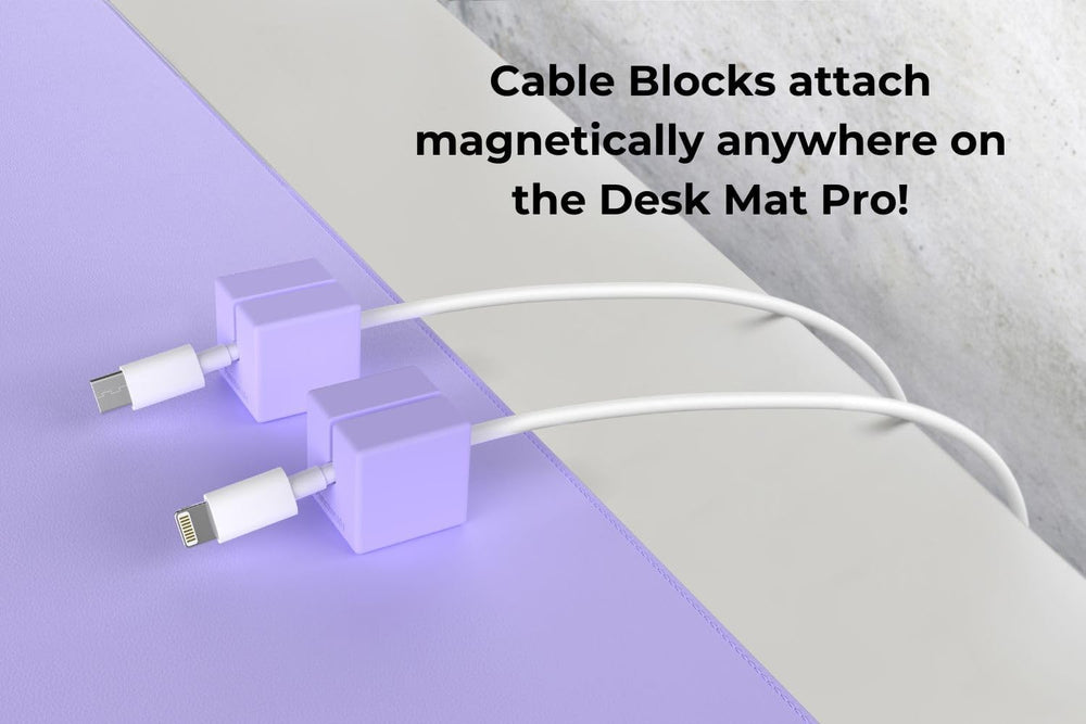 
                  
                    FUNCTION01 DESK MAT PRO + 1 MAGNETIC CABLE BLOCK - PURPLE
                  
                