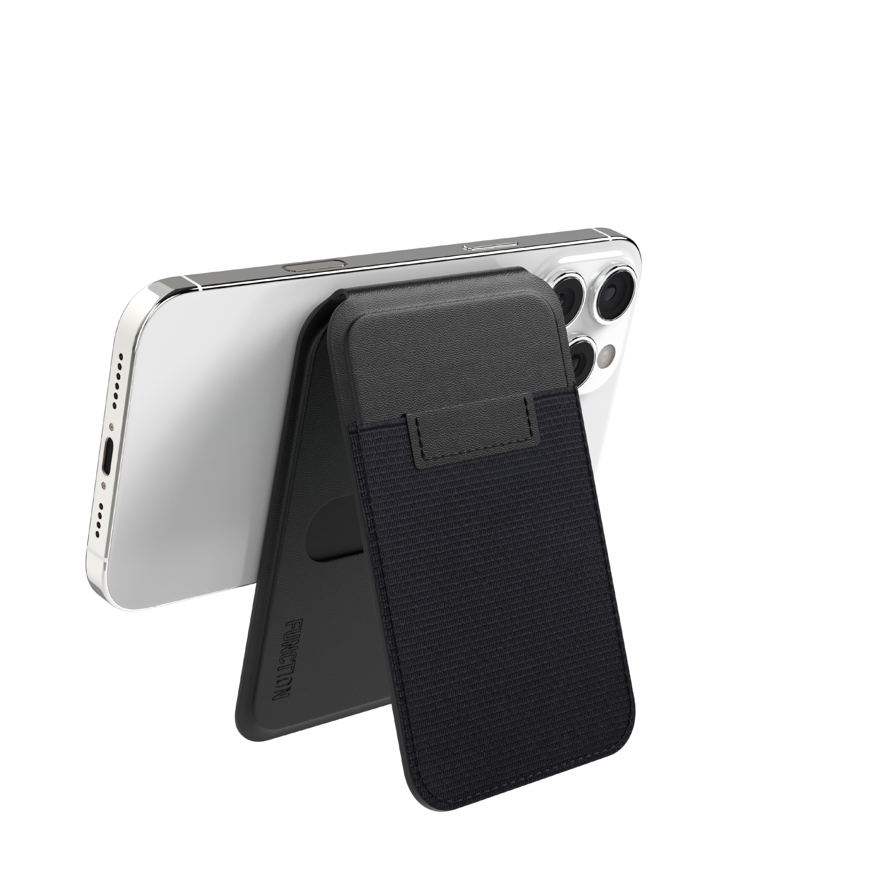 Magnetic Wallet + iPhone Stand
