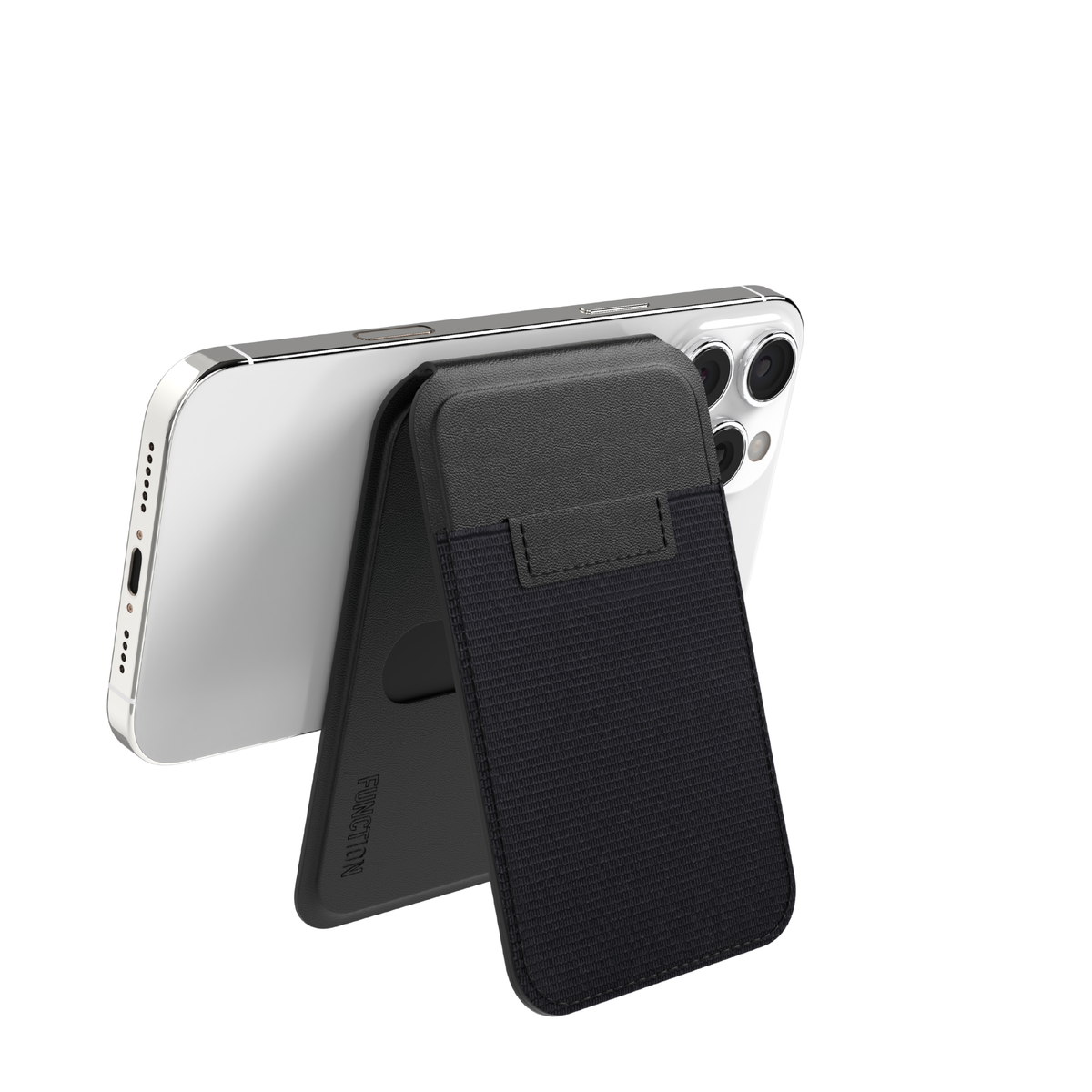 MAGNETIC WALLET + IPHONE STAND