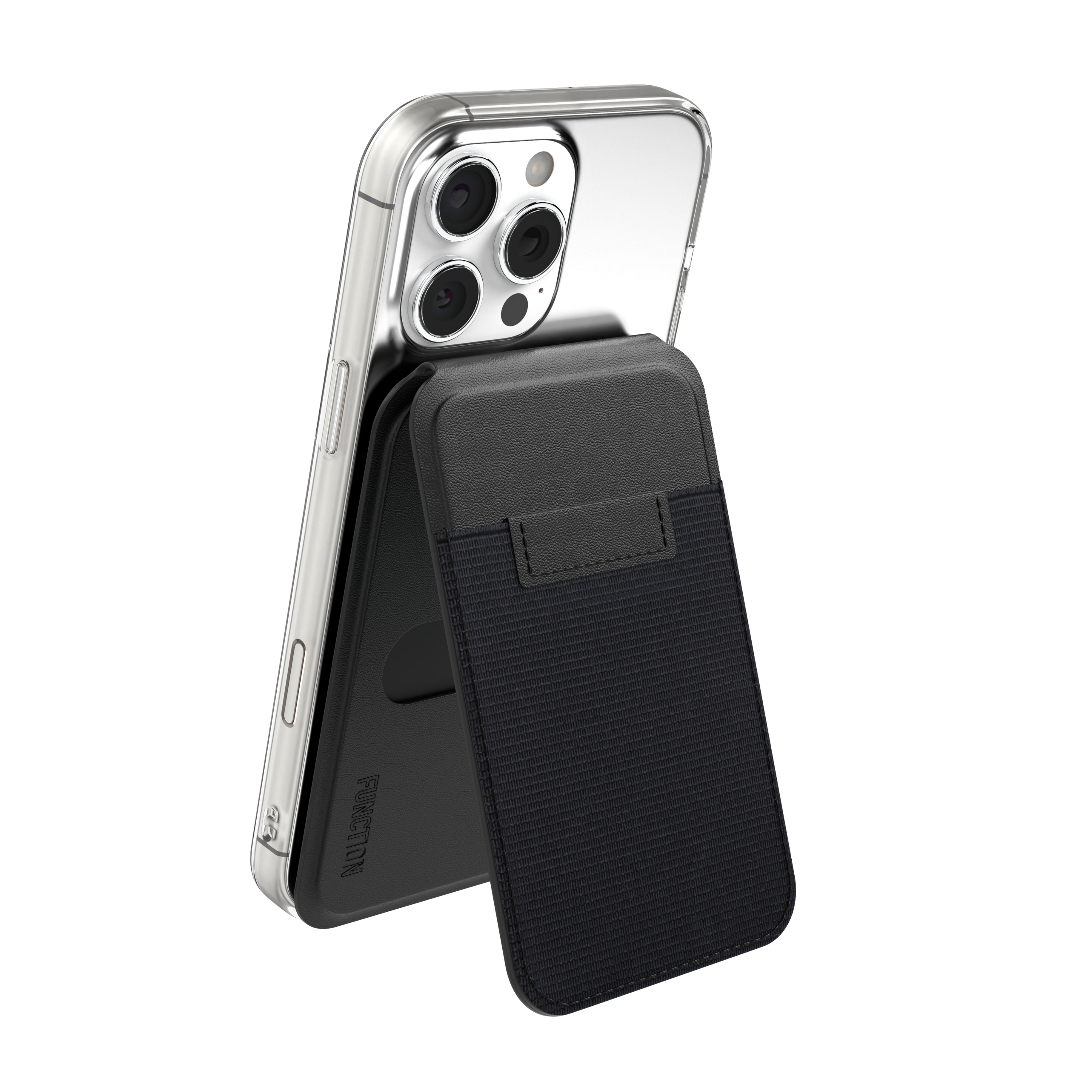 Magnetic Wallet + iPhone Stand