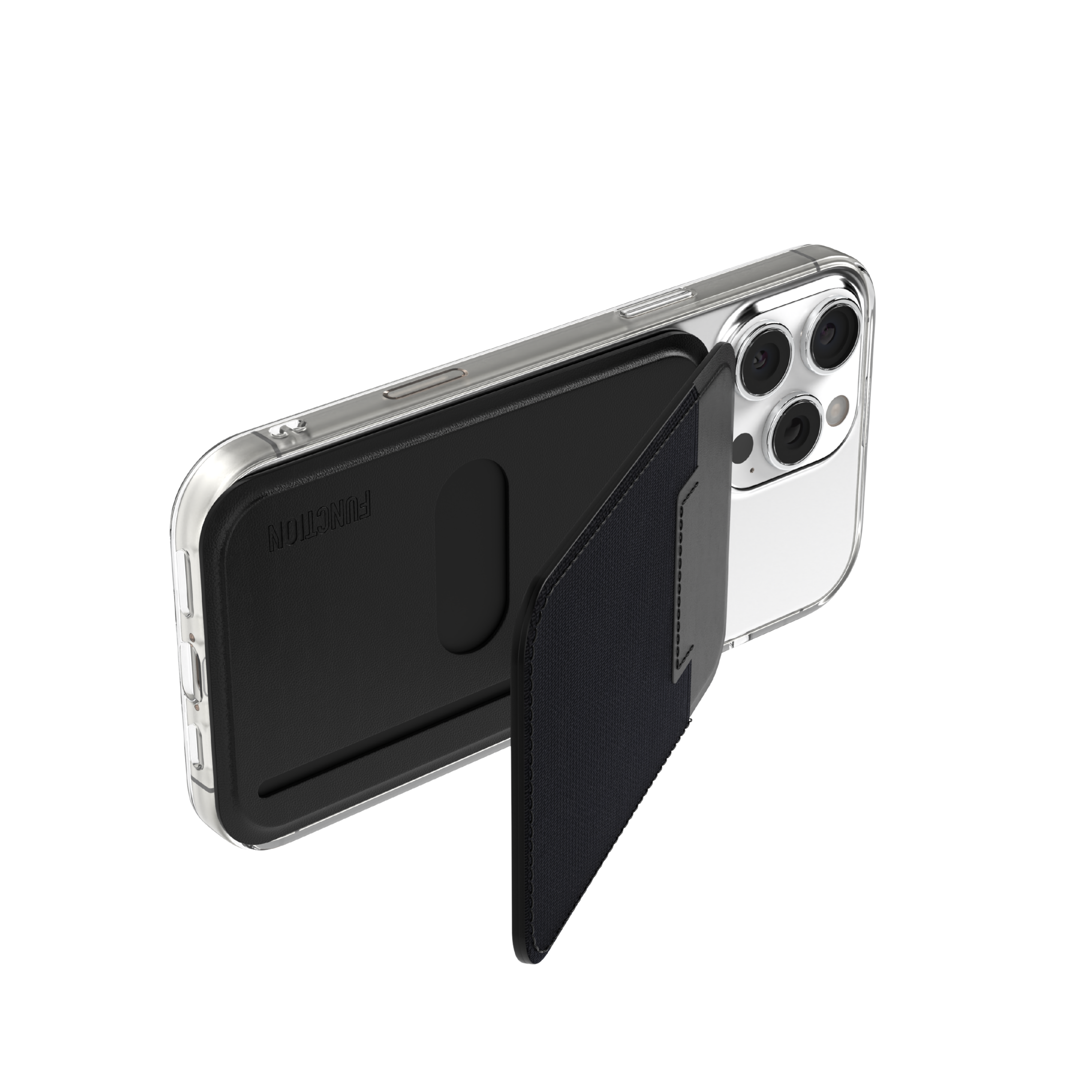 Magnetic Wallet + iPhone Stand