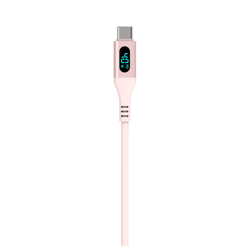 60W SMART CABLE USB-C TO USB-C WITH DIGITAL DISPLAY (1.5M)
