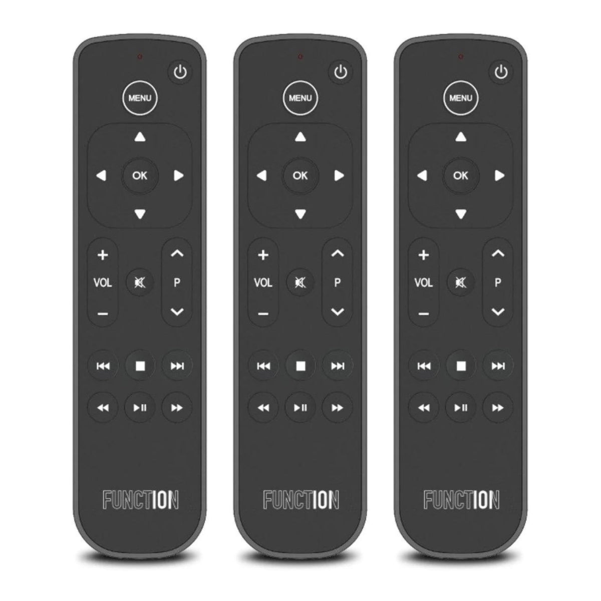 Function101 Button Remote for Apple TV - Bluetooth Edition, 3-Pack