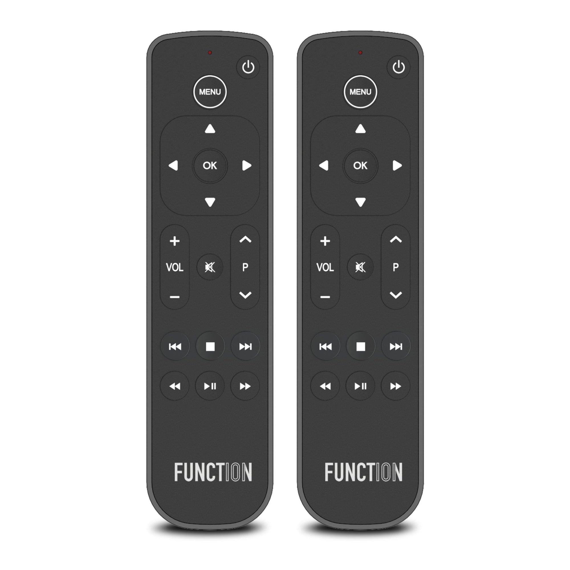 Function101 Button Remote for Apple TV - Infrared Edition, 2-Pack