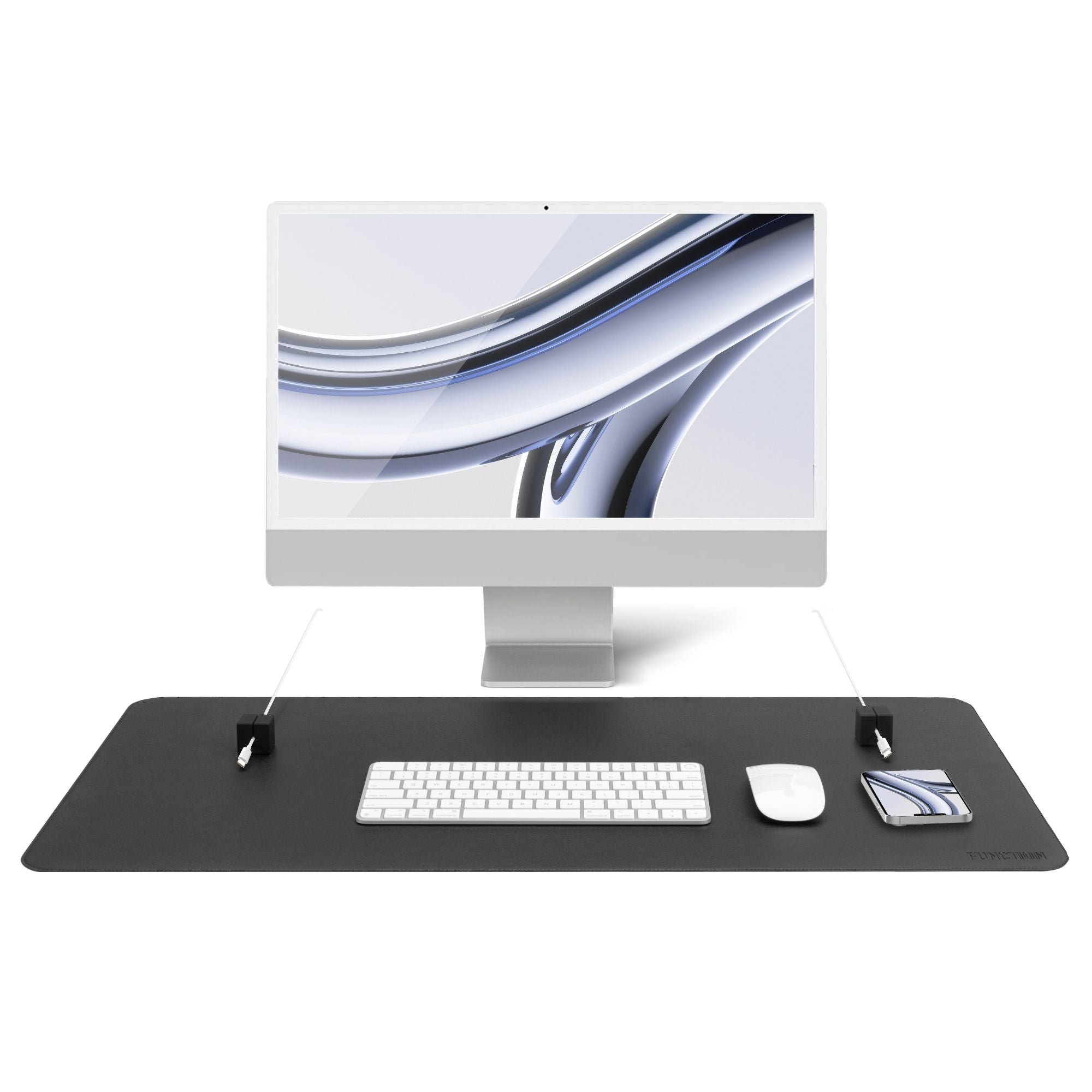 Computer Magatic Mat Desk Mat Pro | Magnetic Desk Pad for Apple set up | Function101