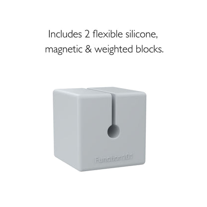 DESK MAT PRO + 2 MAGNETIC CABLE BLOCK MANAGERS - Function101