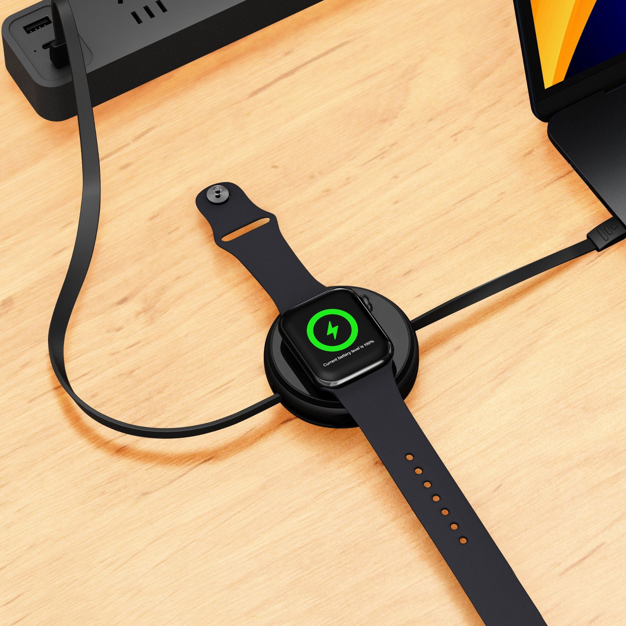 2-IN-1 RETRACTABLE CABLE WITH WIRELESS CHARGER