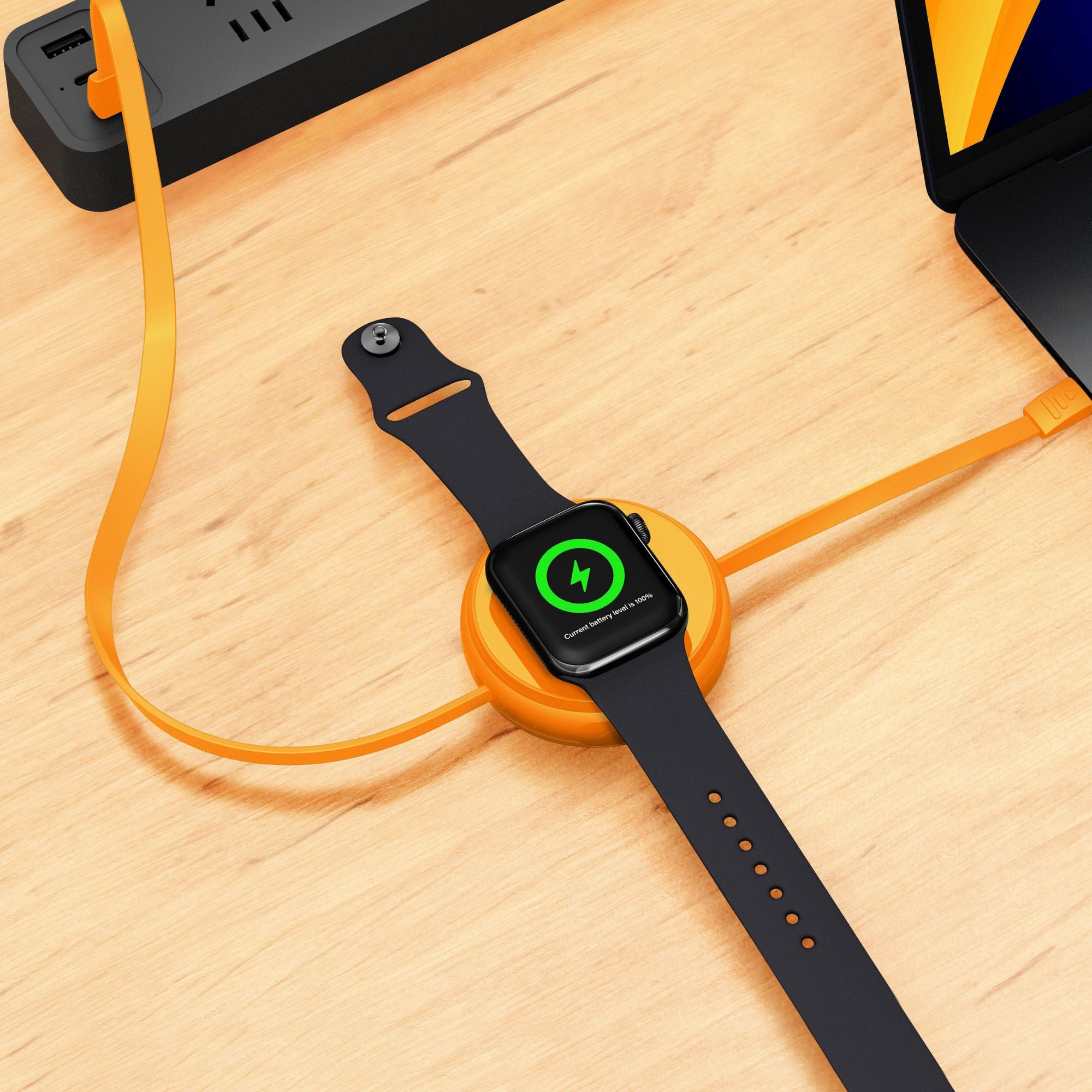 2-IN-1 RETRACTABLE CABLE WITH WIRELESS CHARGER