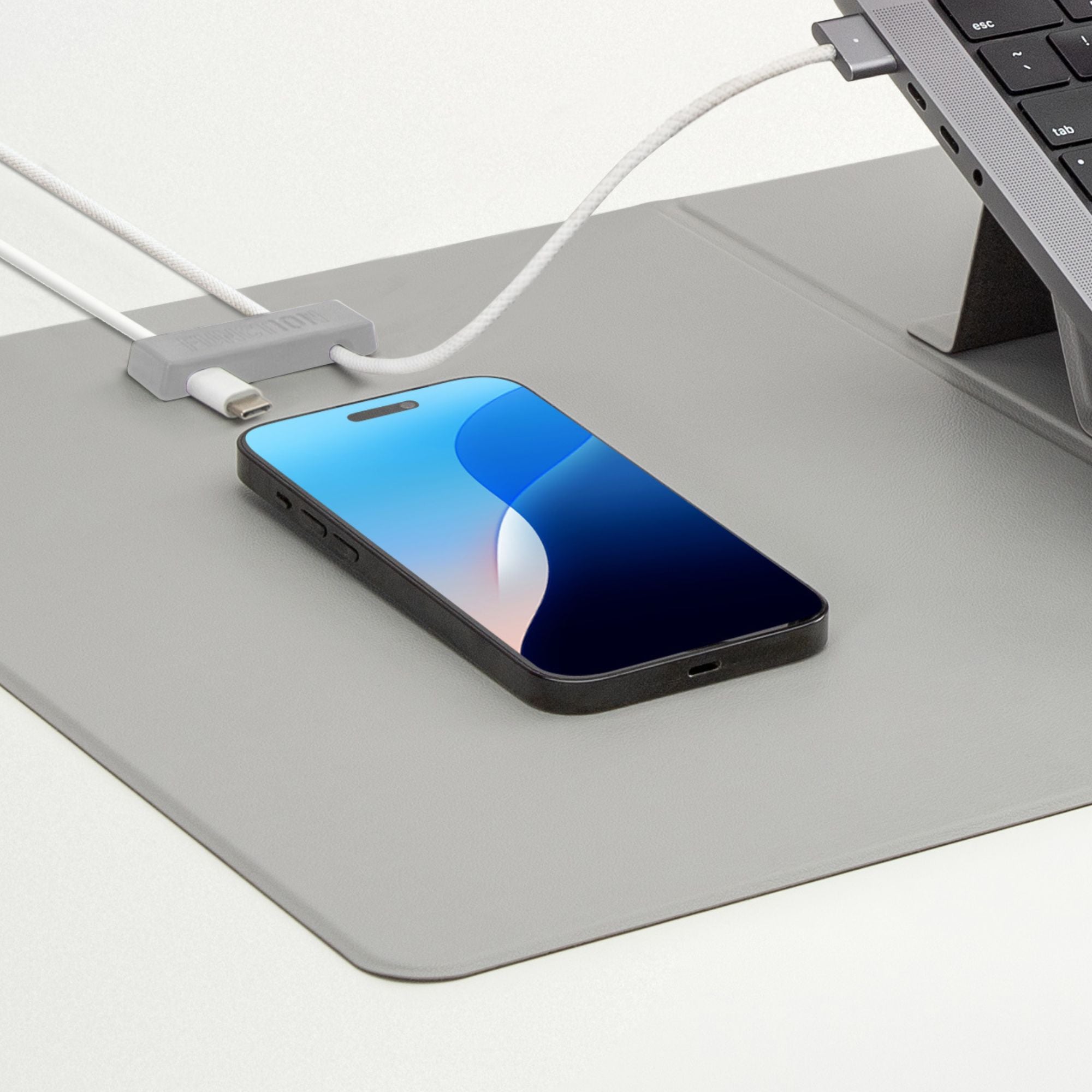 Workpad Device WorkPad Pro Desk Mat with Magnetic Stand & Cable Manager – Function101