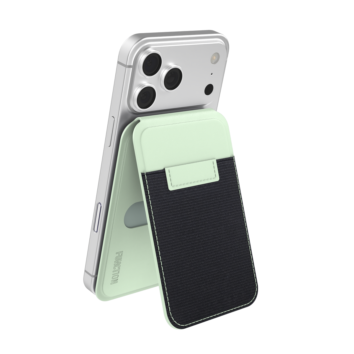MAGNETIC WALLET + IPHONE STAND