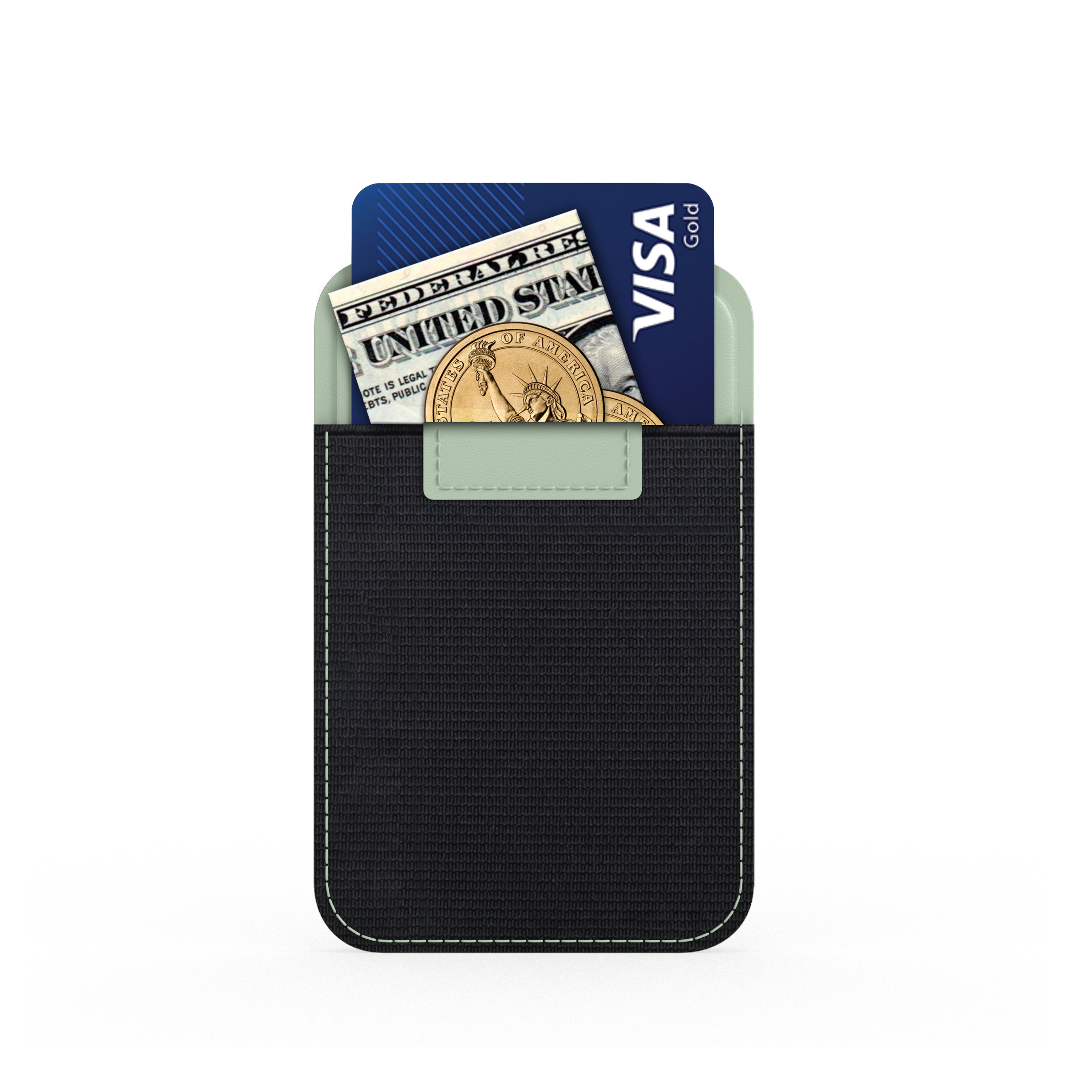 Magnetic Wallet + iPhone Stand