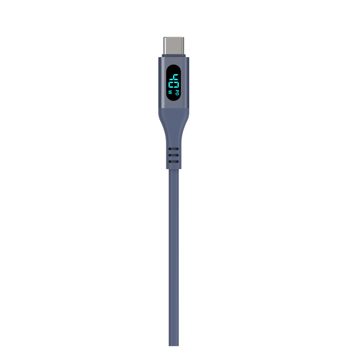 60W SMART CABLE USB-C TO USB-C WITH DIGITAL DISPLAY (1.5M)