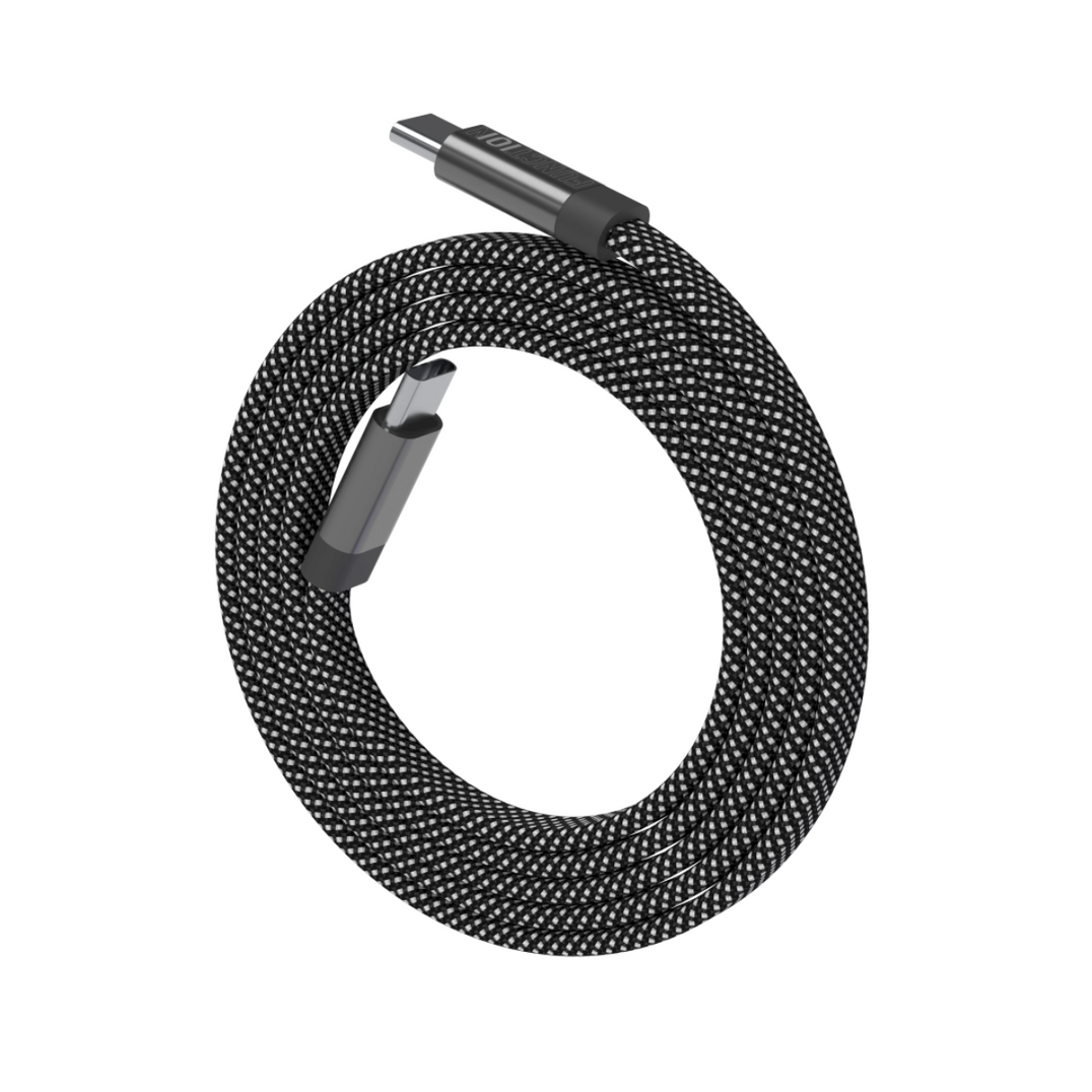 NEAT CABLE - MAGNETICALLY ORGANIZING CHARGE CABLE (USB-C TO USB-C)