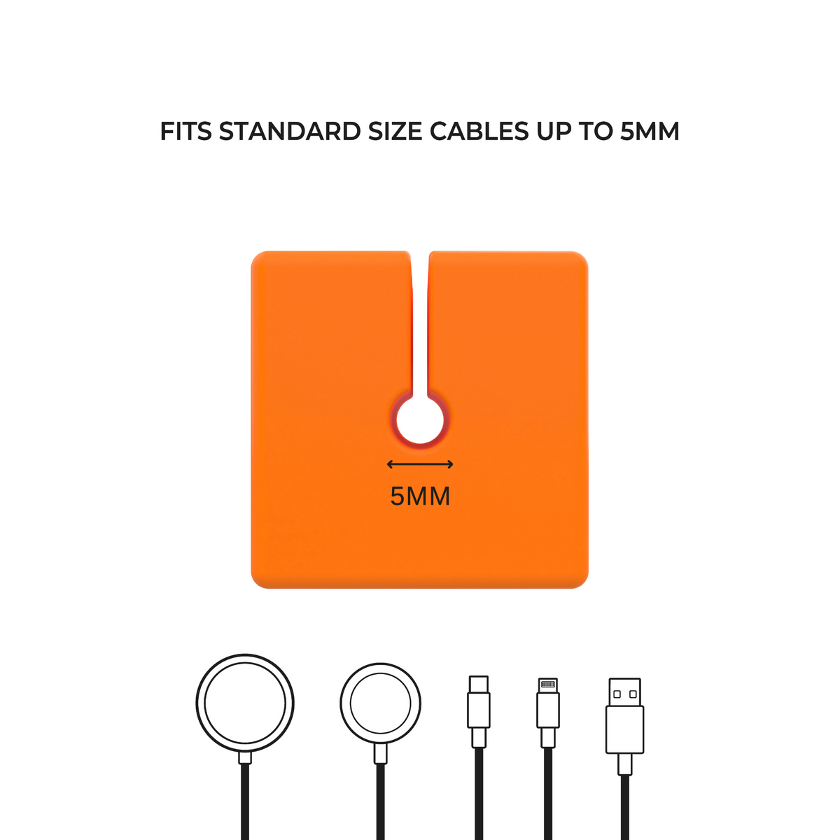 CABLE BLOCKS - 3 PACK - Magnetic Cord Organizers