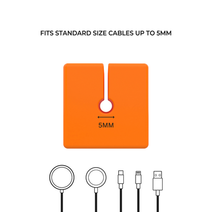 CABLE BLOCKS - 3 PACK Weighted and Magnetic Cord Organizers