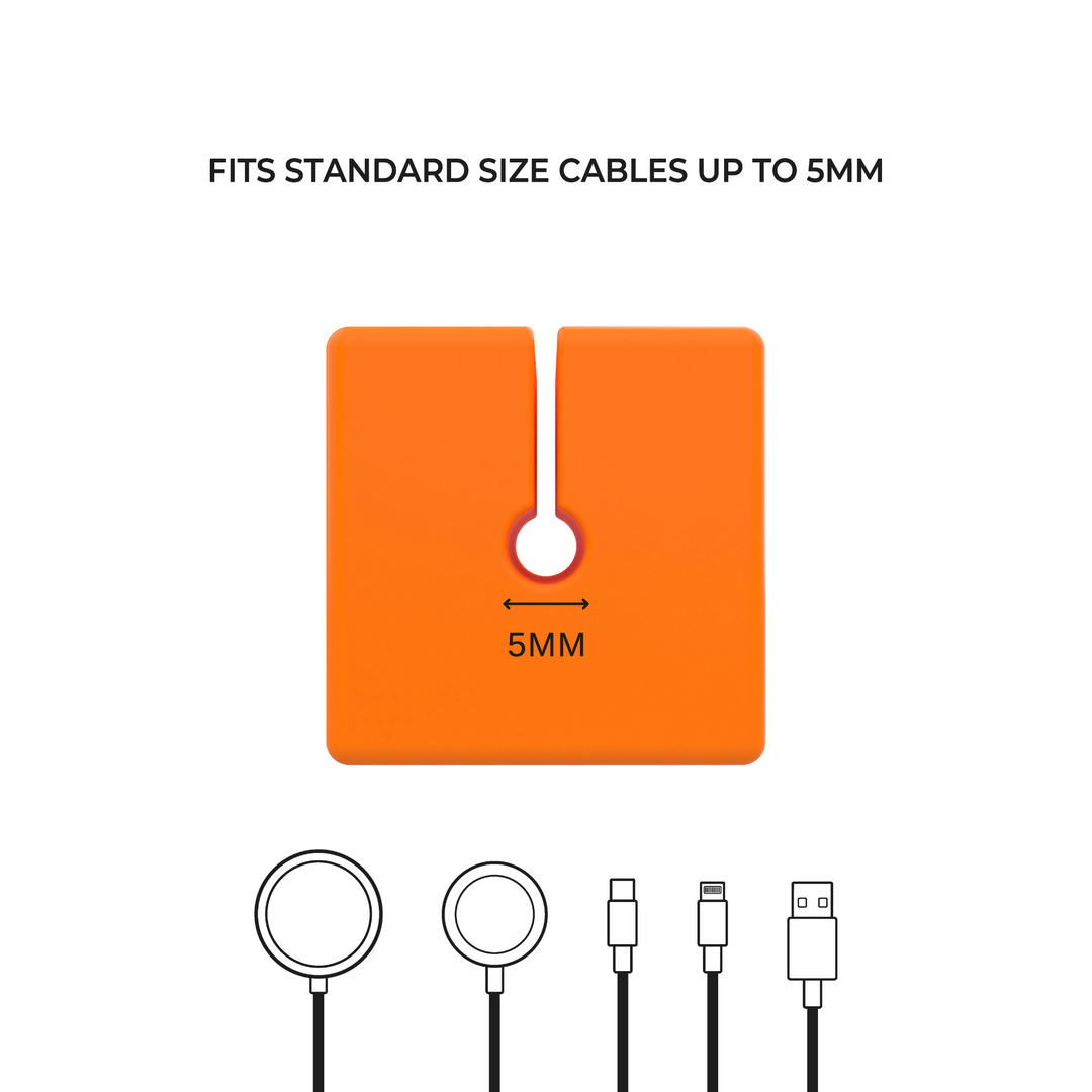 CABLE BLOCKS - 3 PACK - Magnetic Cord Organizers