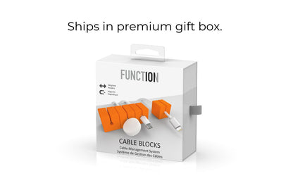 CABLE BLOCKS - ORANGE (4 PACK)