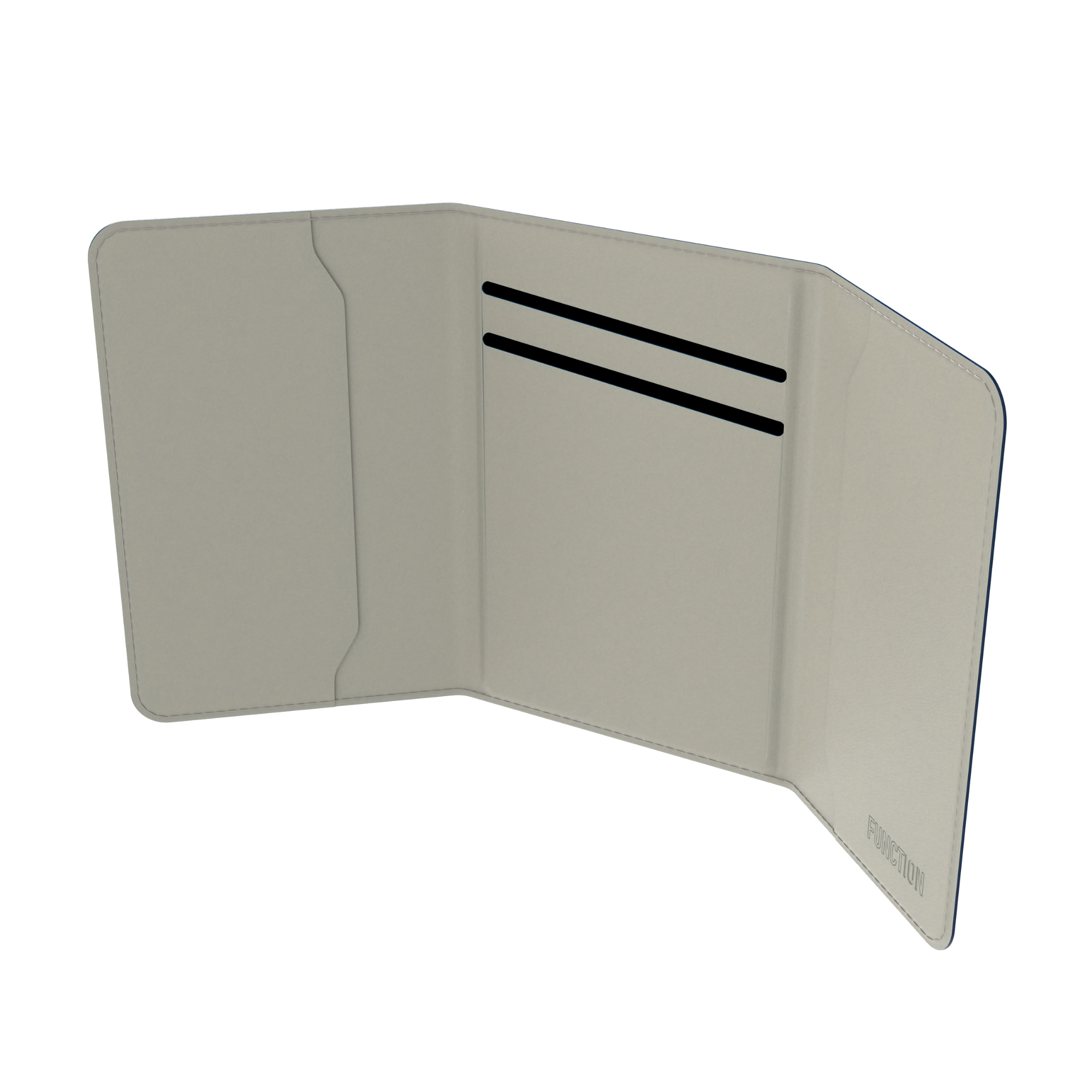 TRIFOLD WALLET MAGNETIC CARD HOLDER