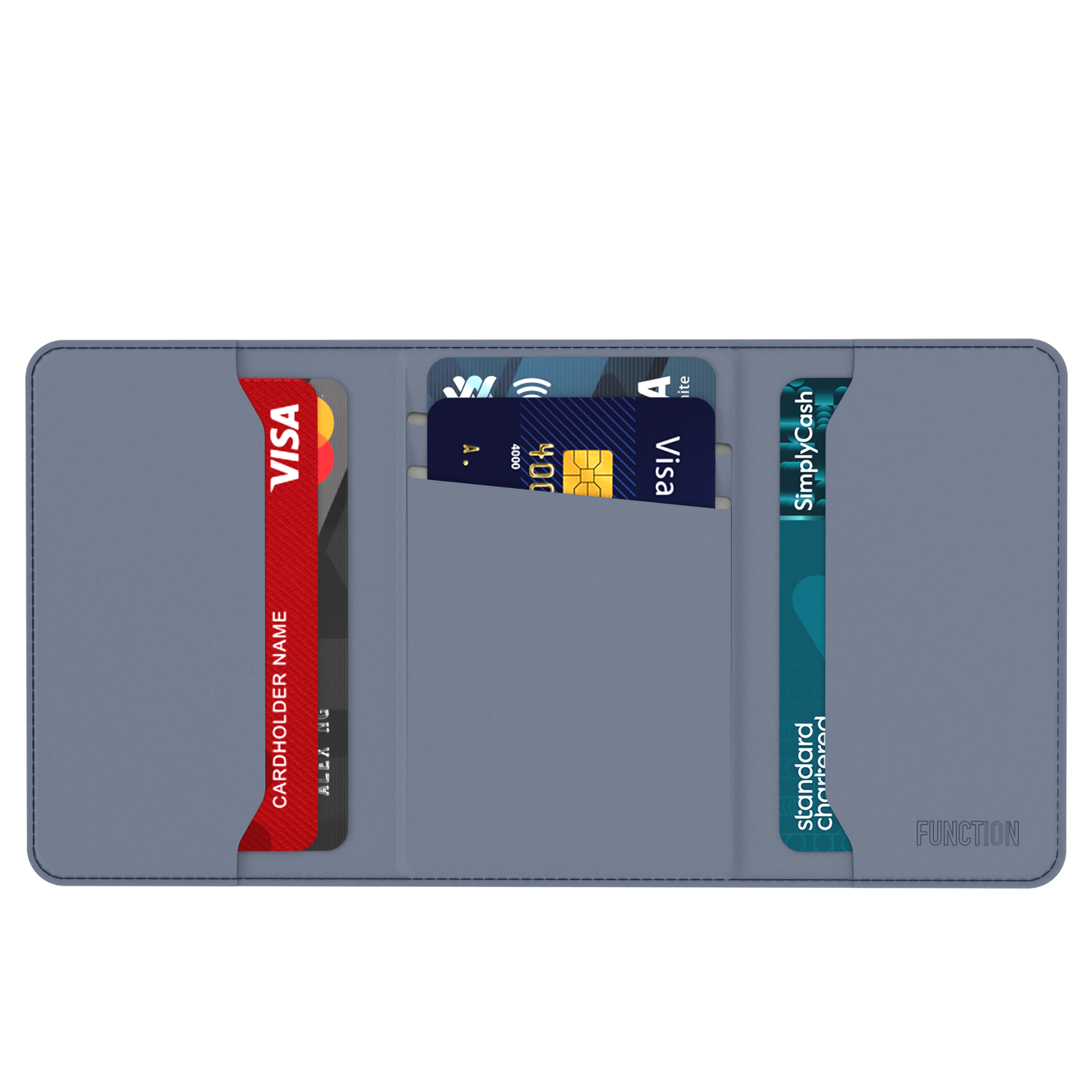 TRIFOLD WALLET MAGNETIC CARD HOLDER