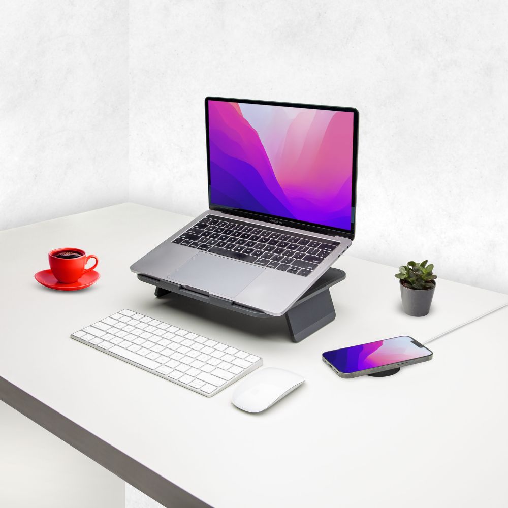 Function101 Desk Riser Desk Mat Pro | Magnetic Desk Pad for Apple set up | Function101