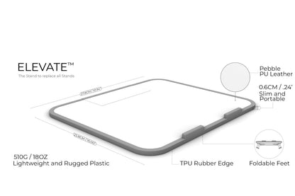 ELEVATE STAND FOR MACBOOK AND IPAD - WHITE