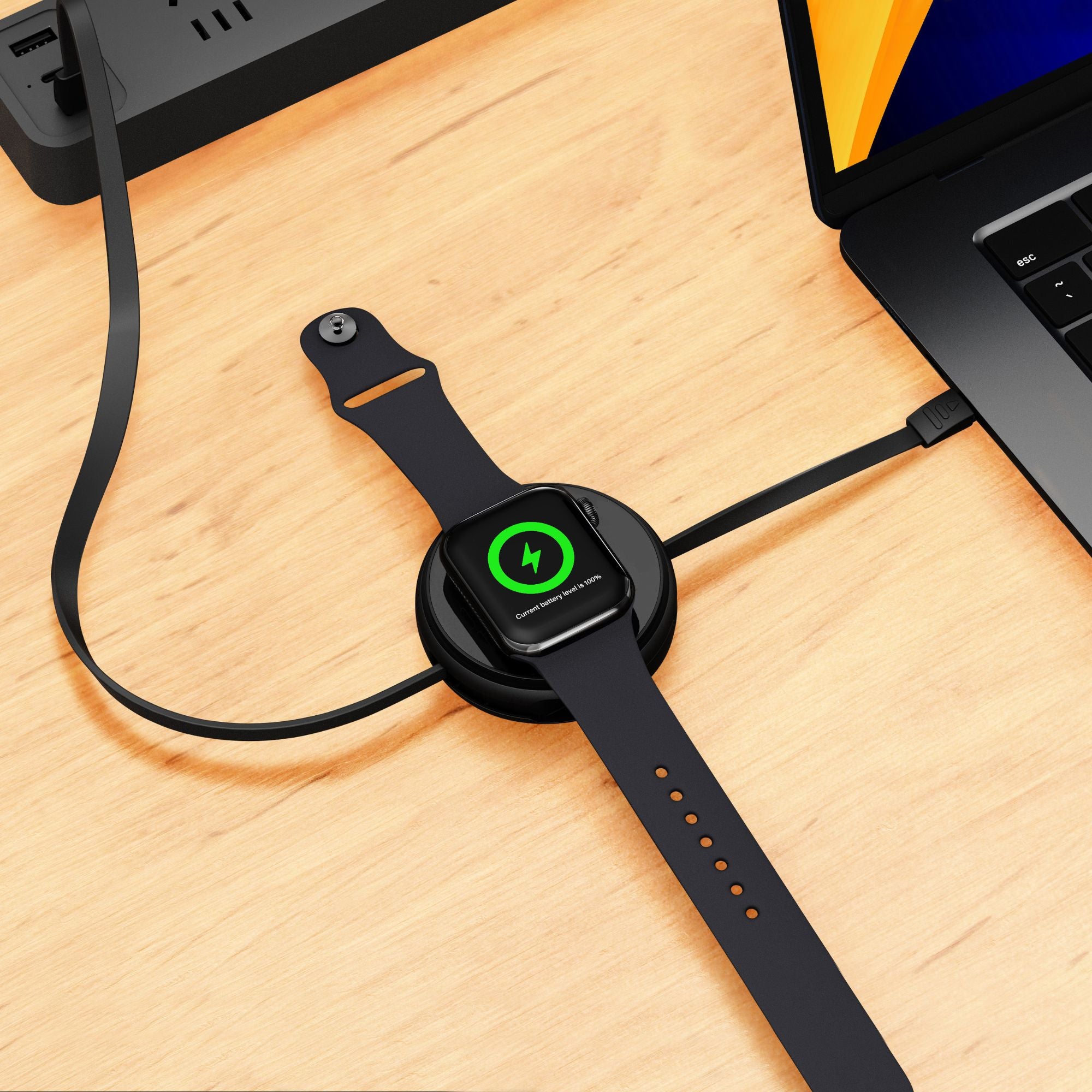 2-IN-1 RETRACTABLE CABLE WITH WIRELESS CHARGER