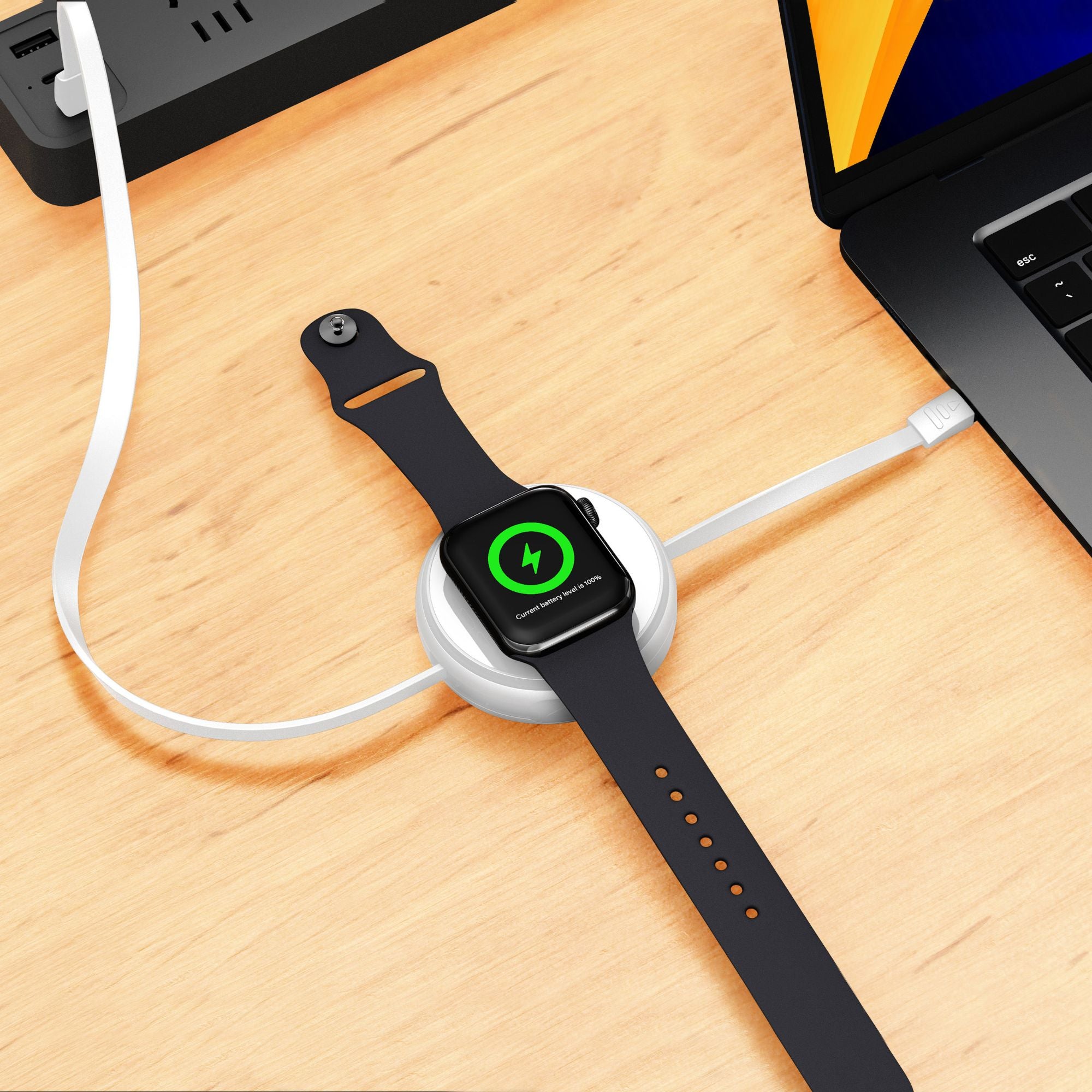 2-IN-1 RETRACTABLE CABLE WITH WIRELESS CHARGER