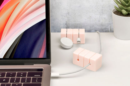 CABLE BLOCKS - PINK (4 PACK)