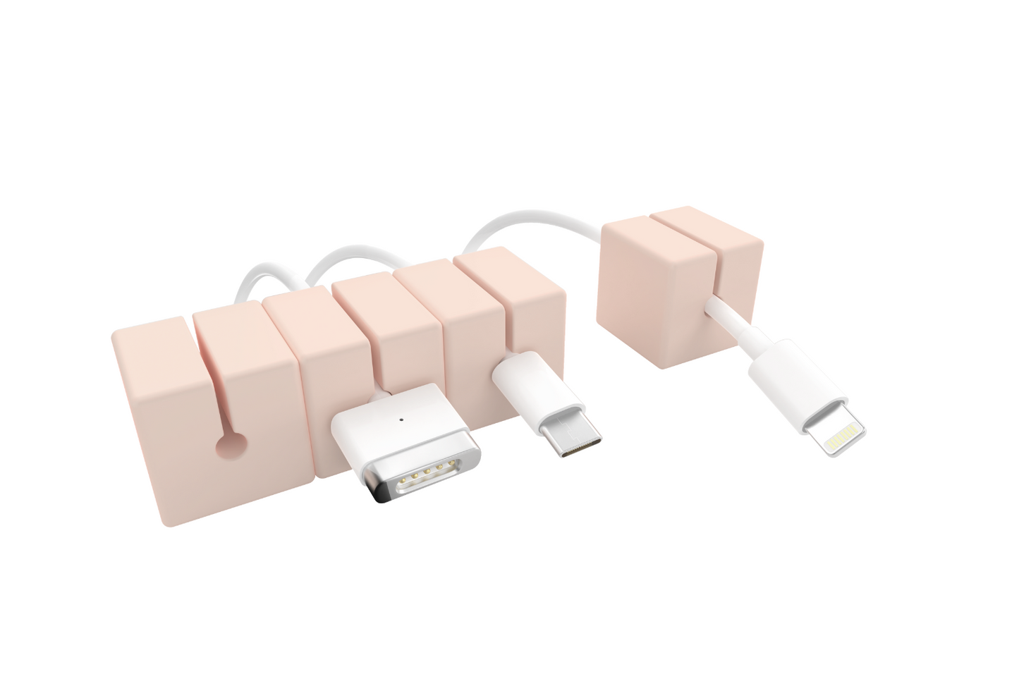 CABLE BLOCKS - PINK (4 PACK)