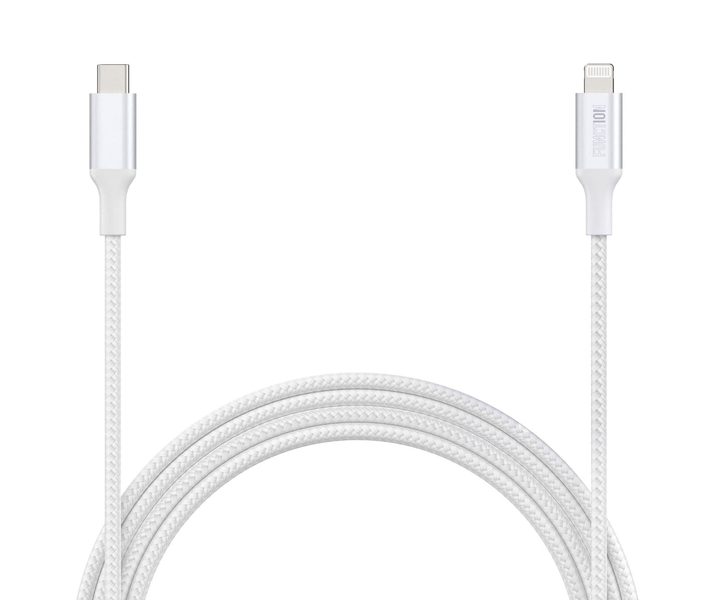 ESSENTIAL  APPLE MFI CHARGE CABLE - (USB-C TO LIGHTNING) - WHITE