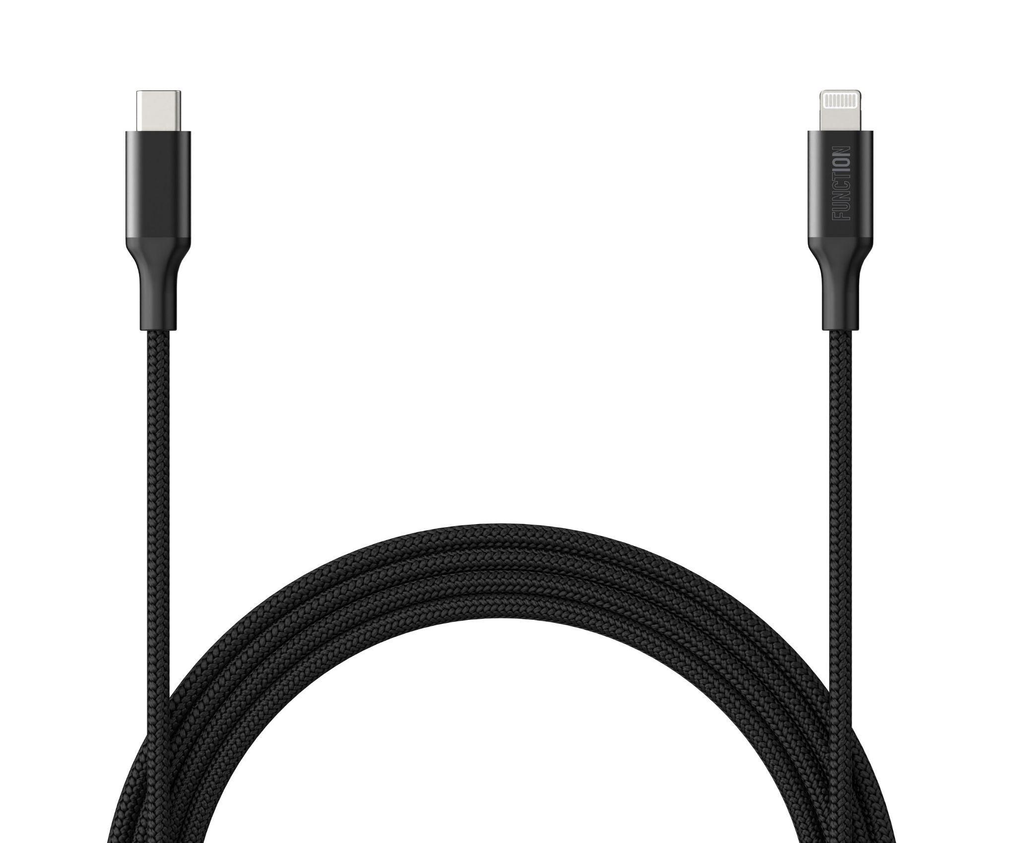 ESSENTIAL APPLE  MFI CHARGE CABLE - (USB- C TO LIGHTNING) - BLACK