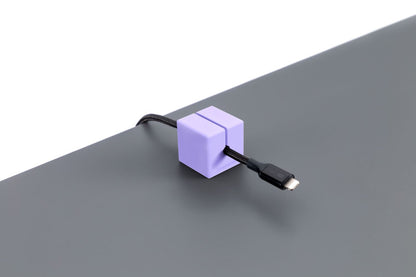 CABLE BLOCK SOLO - Purple (3 Pack)