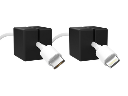 CABLE BLOCK SOLO - Black (2-PACK)